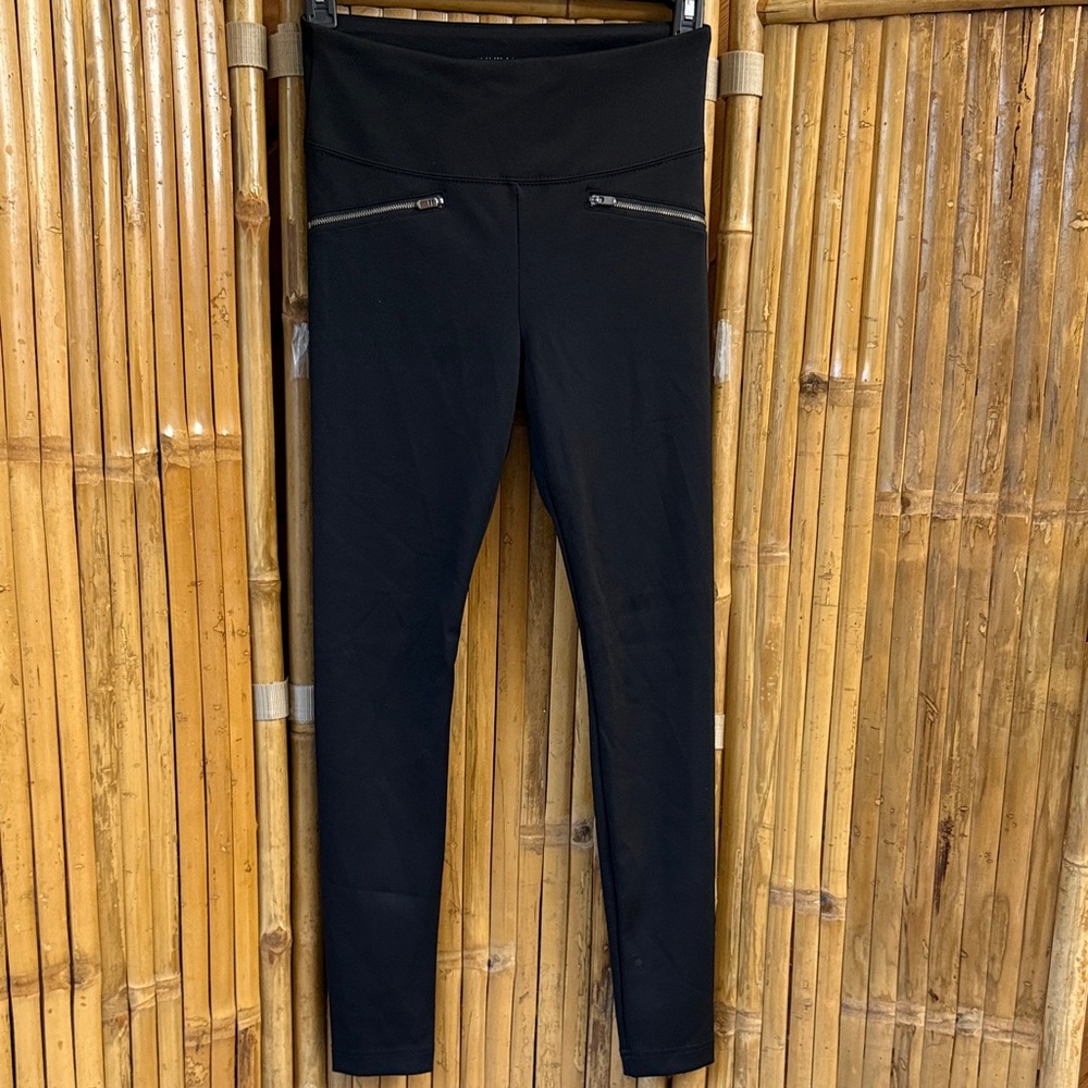 White House Black Market Black Runway Leggings Siz 6